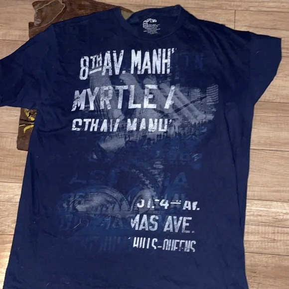 Shirts Kohls Apt9 Navy Blue Olive Green Brown Mens